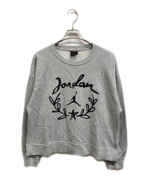 JORDAN（ジョーダン）JORDAN (ジョーダン) プリントスウェット グレー サイズ:Mの古着・服飾アイテム