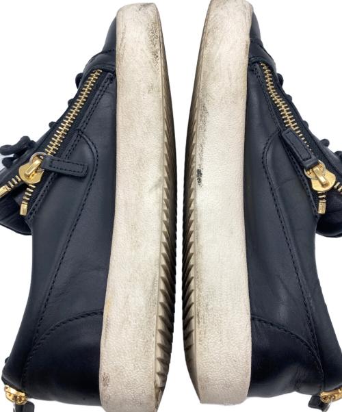 GIUSEPPE ZANOTTI（ジュゼッペザノッティ）GIUSEPPE ZANOTTI (ジュゼッペザノッティ) ローカットスニーカー/	GIUSEPPE ZANOTTIスニーカー ブラック サイズ:43の古着・服飾アイテム