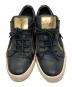 GIUSEPPE ZANOTTI (ジュゼッペザノッティ) ローカットスニーカー/	GIUSEPPE ZANOTTIスニーカー ブラック サイズ:43：5000円
