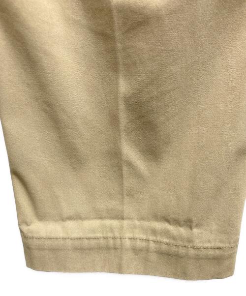 THE SHINZONE（ザ シンゾーン）THE SHINZONE (ザ シンゾーン) ウォッシュド ハイウエスト チノ パンツ ベージュ サイズ:32の古着・服飾アイテム