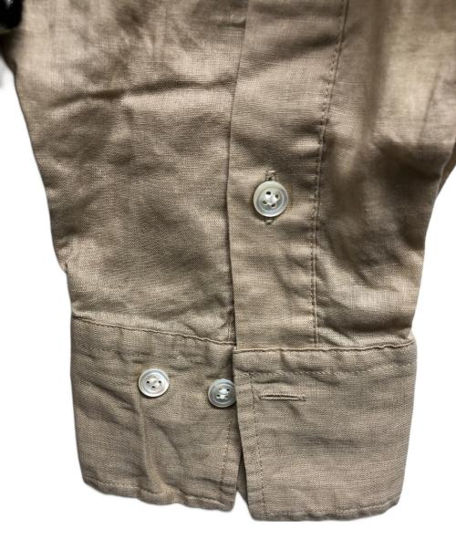 Spick and Span（スピック＆スパン）Spick and Span (スピック＆スパン) コットンリネンルーズシャツ ベージュ サイズ:FREEの古着・服飾アイテム