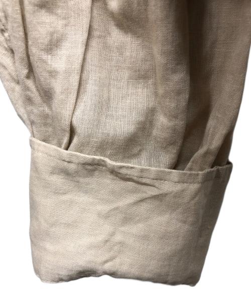 Spick and Span（スピック＆スパン）Spick and Span (スピック＆スパン) コットンリネンルーズシャツ ベージュ サイズ:FREEの古着・服飾アイテム