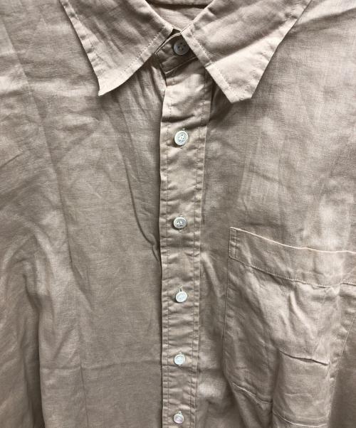 Spick and Span（スピック＆スパン）Spick and Span (スピック＆スパン) コットンリネンルーズシャツ ベージュ サイズ:FREEの古着・服飾アイテム