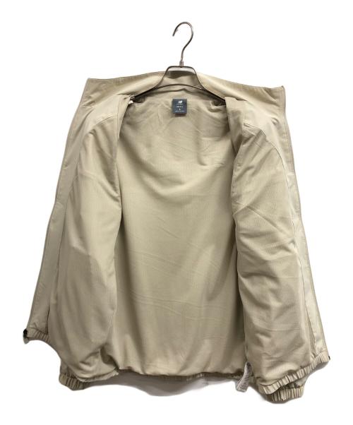 NEW BALANCE（ニューバランス）NEW BALANCE (ニューバランス) ウーブントラックジャケット ベージュ サイズ:Sの古着・服飾アイテム