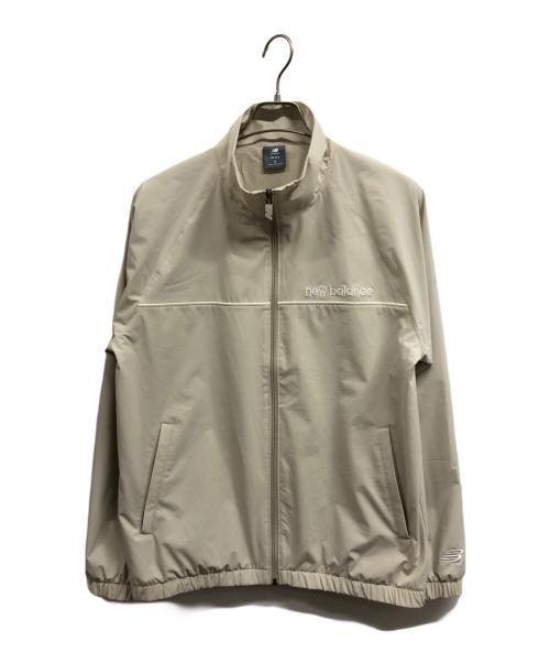NEW BALANCE（ニューバランス）NEW BALANCE (ニューバランス) ウーブントラックジャケット ベージュ サイズ:Sの古着・服飾アイテム