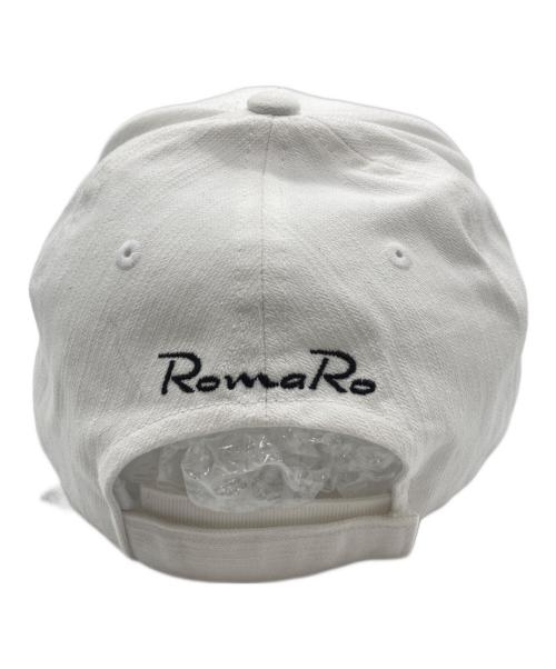 Romaro（ロマロ）Romaro (ロマロ) キャップ ホワイトの古着・服飾アイテム