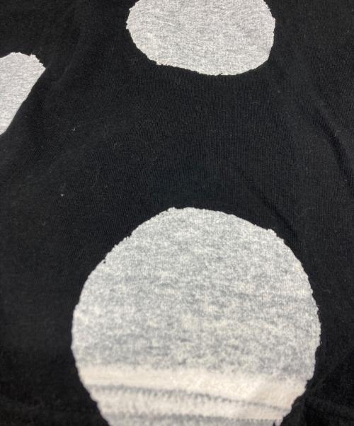 10 corso como COMME des GARCONS（ディエチコルソコモ・コムデギャルソン）10 corso como COMME des GARCONS (ディエチコルソコモ・コムデギャルソン) ドット柄Tシャツ ブラック サイズ:Mの古着・服飾アイテム