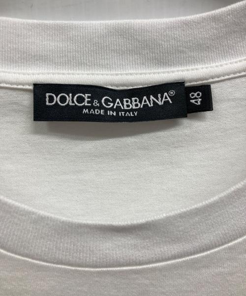DOLCE & GABBANA（ドルチェ＆ガッバーナ）DOLCE & GABBANA (ドルチェ＆ガッバーナ) ITALIAN HOLIDAY Tシャツ ホワイト サイズ:48の古着・服飾アイテム
