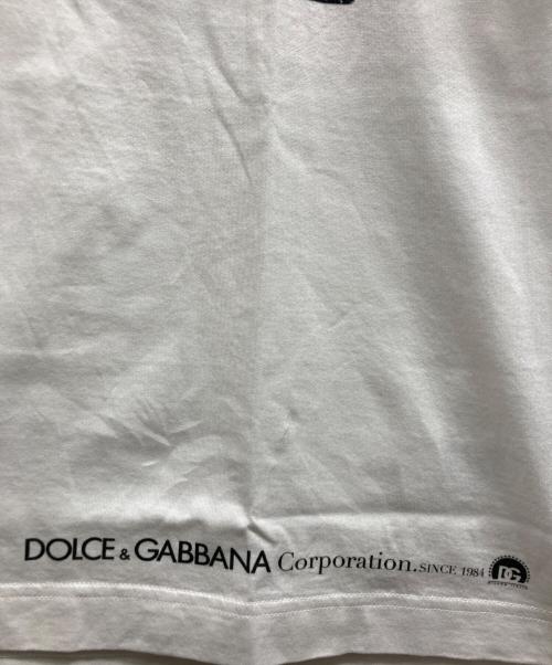DOLCE & GABBANA（ドルチェ＆ガッバーナ）DOLCE & GABBANA (ドルチェ＆ガッバーナ) ITALIAN HOLIDAY Tシャツ ホワイト サイズ:48の古着・服飾アイテム