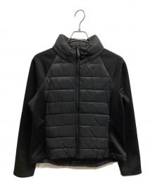 Calvin Klein（カルバンクライン）の古着「Mixed Media Puffer Jacket」｜ブラック