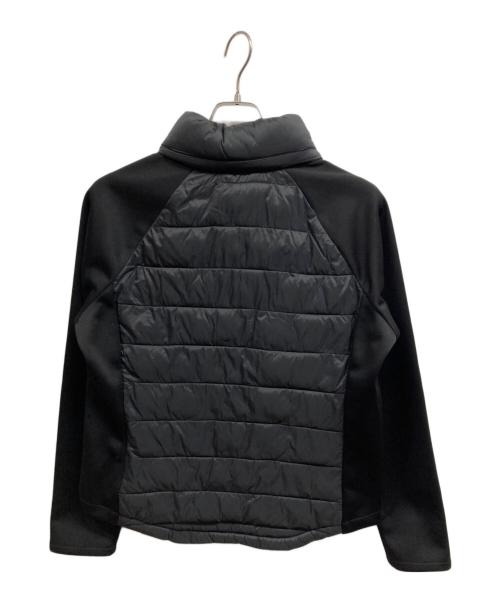 Calvin Klein（カルバンクライン）Calvin Klein (カルバンクライン) Mixed Media Puffer Jacket ブラック サイズ:Lの古着・服飾アイテム