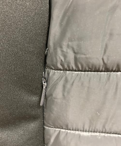 Calvin Klein（カルバンクライン）Calvin Klein (カルバンクライン) Mixed Media Puffer Jacket ブラック サイズ:Lの古着・服飾アイテム