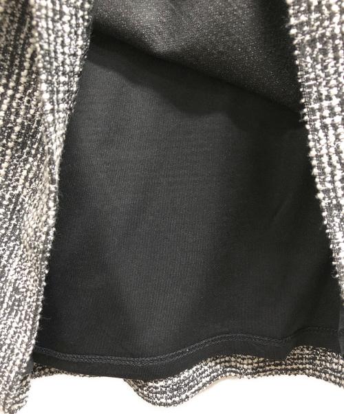 Karl Lagerfeld（カール ラガーフェルド）KARL LAGERFELD (カール ラガーフェルド) Metallic Tweed Mini Co Ord Dress グレー サイズ:12の古着・服飾アイテム