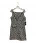 KARL LAGERFELD（カール ラガーフェルド）の古着「Metallic Tweed Mini Co Ord Dress」｜グレー