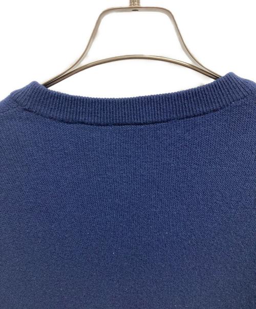 LACOSTE（ラコステ）LACOSTE (ラコステ) レスポンシブルウールニットセーター/LACOSTE/ニット ネイビー サイズ:34の古着・服飾アイテム