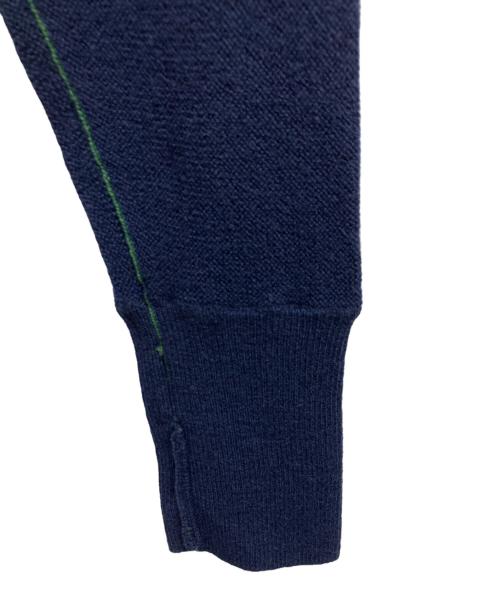 LACOSTE（ラコステ）LACOSTE (ラコステ) レスポンシブルウールニットセーター/LACOSTE/ニット ネイビー サイズ:34の古着・服飾アイテム