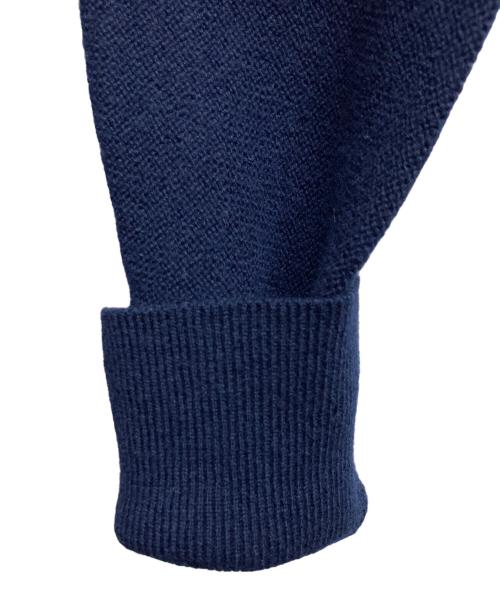 LACOSTE（ラコステ）LACOSTE (ラコステ) レスポンシブルウールニットセーター/LACOSTE/ニット ネイビー サイズ:34の古着・服飾アイテム