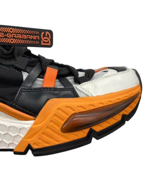 DOLCE & GABBANA（ドルチェ＆ガッバーナ）DOLCE & GABBANA (ドルチェ＆ガッバーナ) air 5 airmaster sneaker オレンジ サイズ:42の古着・服飾アイテム