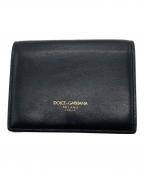 DOLCE & GABBANAドルチェ＆ガッバーナ）の古着「3つ折り財布」｜ブラック