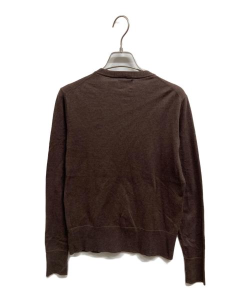 POLO RALPH LAUREN（ポロ・ラルフローレン）POLO RALPH LAUREN (ポロ・ラルフローレン) ロゴカーディガン/POLO RALPH LAUREN ブラウン サイズ:XSの古着・服飾アイテム