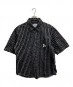 Carhartt WIPカーハート ワーク イン プログレス）の古着「S/S DREWE SHIRT」｜ブラック