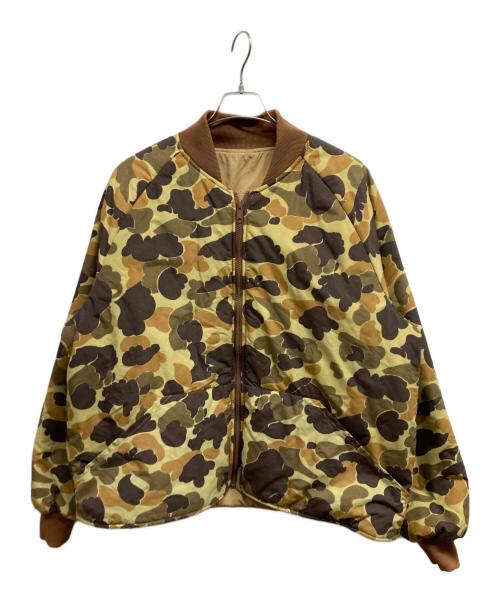 Caberas（カベラス）Caberas (カベラス) 90‘sダックハンターカモブルゾン ブラウン サイズ:XXLの古着・服飾アイテム