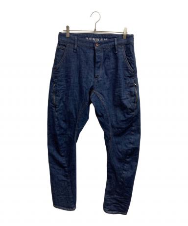 中古・古着通販】Denham (デンハム) 立体裁断デニムパンツ インディゴ