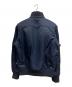 ALPHA (アルファ) HOODED RIB JACKET ネイビー サイズ:M：8000円