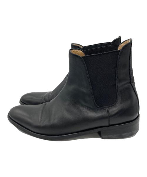 BARNEYS NEWYORK（バーニーズ・ニューヨーク）BARNEYS NEWYORK (バーニーズ・ニューヨーク) サイドゴアブーツ ブラック サイズ:42の古着・服飾アイテム