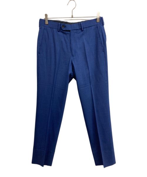 BROOKS BROTHERS（ブルックスブラザーズ）BROOKS BROTHERS (ブルックスブラザーズ) ストライプセットアップスーツ ネイビー サイズ:38S/W32の古着・服飾アイテム