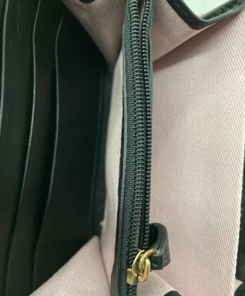 RED VALENTINO（レッドヴァレンティノ）RED VALENTINO (レッドヴァレンティノ) リボンジップウォレットの古着・服飾アイテム