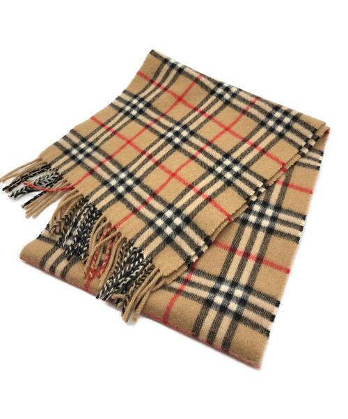 BURBERRY LONDON（バーバリーロンドン）BURBERRY LONDON (バーバリーロンドン) ノヴァチェックマフラー/BURBERRY LONDON ベージュの古着・服飾アイテム