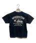 THE FLAT HEAD (ザ・フラットヘッド) プリントTシャツ ブラック サイズ:38：5000円