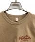 中古・古着 THE FLAT HEAD (ザ・フラットヘッド) プリントTシャツ ベージュ サイズ:40：5000円
