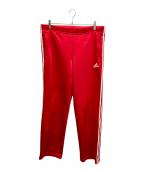 adidasアディダス）の古着「オールドトラックパンツ」｜レッド