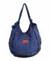 Marc by Marc Jacobs（マークバイマークジェイコブス）の古着「ナイロンキルティングバッグ/Marc by Marc Jacobs」｜ブルー