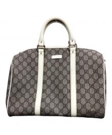 GUCCI（グッチ）の古着「ボストンバッグ」｜ベージュ