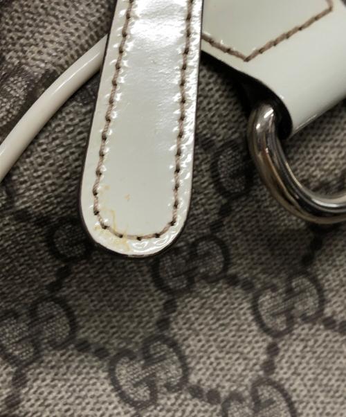 GUCCI（グッチ）GUCCI (グッチ) ボストンバッグ ベージュの古着・服飾アイテム