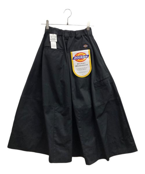 ELENDEEK（エレンディーク）ELENDEEK (エレンディーク) Dickies (ディッキーズ) ボリュームフレアスカート ブラック サイズ:1 未使用品の古着・服飾アイテム