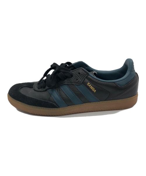 adidas（アディダス）adidas (アディダス) ローカットスニーカー ブラック サイズ:US7の古着・服飾アイテム