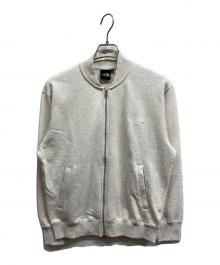 THE NORTH FACE（ザ ノース フェイス）の古着「ヘザーボンバースウェットジャケット」｜ホワイト