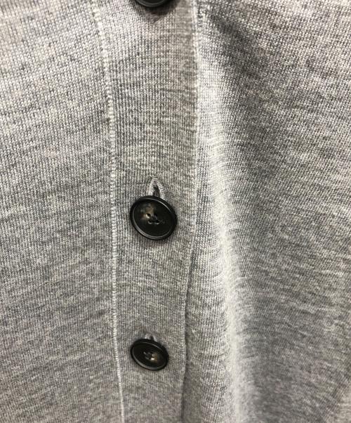 Spick and Span（スピック＆スパン）Spick and Span (スピック＆スパン) 18G Vネックカーディガン グレー サイズ:FREEの古着・服飾アイテム