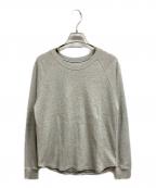 Plageプラージュ）の古着「premiumフライス long Tシャツ/Plage」｜グレー