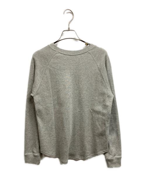 Plage（プラージュ）Plage (プラージュ) premiumフライス long Tシャツ/Plage グレー サイズ:FREEの古着・服飾アイテム