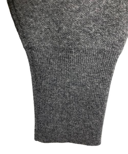 Spick and Span（スピック＆スパン）Spick and Span (スピック＆スパン) ダブルジャガード ビッグカーディガン グレー サイズ:FREEの古着・服飾アイテム