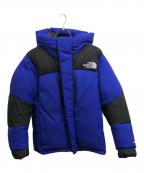 THE NORTH FACEザ ノース フェイス）の古着「ダウンジャケット/THE NORTH FACEダウン　」｜ブルー×ブラック