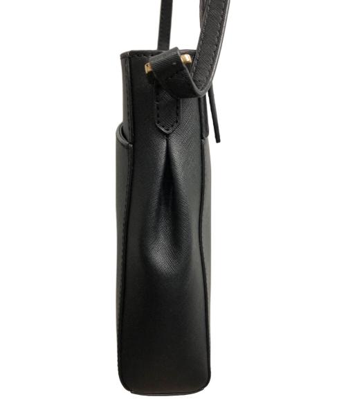 MICHAEL KORS（マイケルコース）MICHAEL KORS (マイケルコース) レザーショルダーバッグ/MICHAEL KORSバッグ ブラックの古着・服飾アイテム