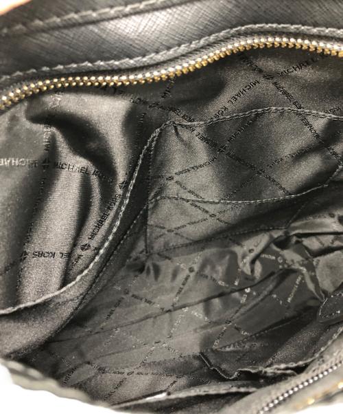 MICHAEL KORS（マイケルコース）MICHAEL KORS (マイケルコース) レザーショルダーバッグ/MICHAEL KORSバッグ ブラックの古着・服飾アイテム