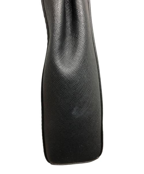 MICHAEL KORS（マイケルコース）MICHAEL KORS (マイケルコース) レザーショルダーバッグ/MICHAEL KORSバッグ ブラックの古着・服飾アイテム