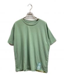 MOUNTAIN RESEARCHt（マウンテン・リサーチ）の古着「バックプリントTシャツ/MOUNTAIN RESEARCHt」｜グリーン